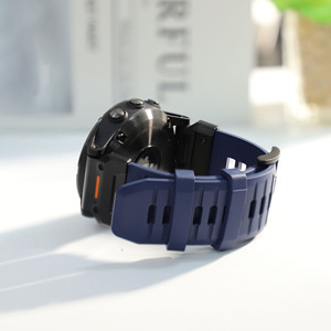 Eraysun Smartwatch correas de silicona FKM <span class=keywords><strong>correa</strong></span> de reloj inteligente <span class=keywords><strong>correa</strong></span> de reloj de silicona para <span class=keywords><strong>Garmin</strong></span> Forerunner 5XT 630 620 235 230 <span class=keywords><strong>220</strong></span> <span class=keywords><strong>Correa</strong></span> - Product Image 6