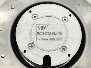 Ventilateur de moteur de broche NBW RT6323-0220W-B30F-S06 220V, garantie 3 mois, emballage carton, livraison 3-5 jours pour le refroidissement - Product Image 4