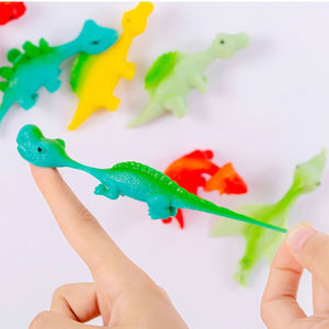 Jouet à presser en silicone TPR pour les doigts, <span class=keywords><strong>dinosaure</strong></span> mini, forme d'oiseau turc fantaisie, anti-stress, pour la relaxation et <span class=keywords><strong>le</strong></span> développement des compétences créatives, amusant et collant pour la muraille - Product Image 5