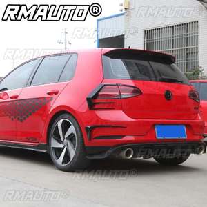 2 Piezas para VW Golf 7.5 MK7.5 GTI R Rline 2017-2020, Divisor de Parachoques Trasero, Alerón Trasero, Embellecedor de Luz Antiniebla, Piezas Exteriores para Automóvil - Product Image 3