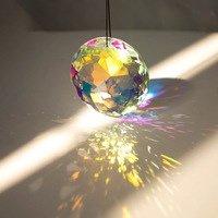 Pendentif attrape-soleil en cristal K9 de haute qualité, effet arc-en-ciel, pour fenêtre, lampe suspendue, lustre, prismes, cadeaux