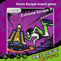 Oem Concevez votre propre personnage Kit de jeu de société Escape Series 3 Survive Jeu de société pour le divertissement à plusieurs personnes