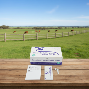 Prueba Rápida de Suero Bovino para la Detección Temprana del Embarazo, Suministrada por el Fabricante, Uso en Exteriores, Forma Cuadrada de Plástico - Product Image 1