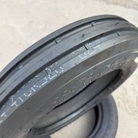 Pneu ChaoYang 400-14 CR520 à double rainure pour tracteur, roue avant de direction, petit pneu pour véhicule à quatre roues