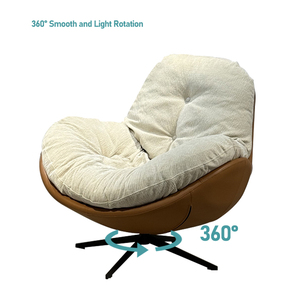 Cadeira de Balanço Moderna Personalizada com Rotação de 360 Graus para Adultos e Crianças, Móveis para Sala de Estar, Varanda, Salão e Hotel - Product Image 6