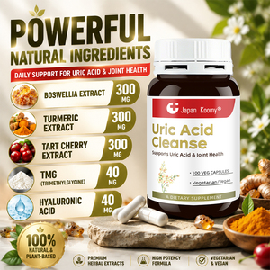 GMP Shecome Nettoyant Acide Urique : Formule Avancée à Base de Plantes pour la Santé des Voies Urinaires et des Articulations, 100 Capsules – Complément Nettoyant Acide Urique - Product Image 3