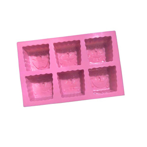 SHU XIN Vente en gros Moule carré jetable en silicone Bob l'éponge pour gâteaux, savons faits main, gâteaux de riz aromatiques YZ-56 CN/GUA - Product Image 3