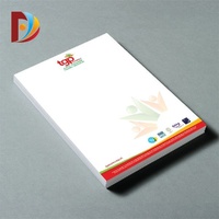 Brochure personnalisée avec logo imprimé, impression offset sur papier d'art