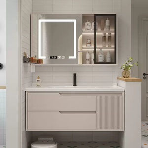 Batch Purchase Bathroom Cabinet with Sink Waterproof Bathroom Vanity with <b>Mirror</b> for Home Bathroom Furniture - Product Image 4
