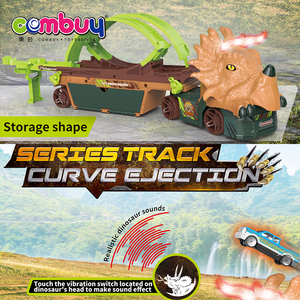 Camión de Transporte de Dinosaurios con Curvas de Escape, <span class=keywords><strong>Pista</strong></span> de Carreras de Juguetes - Product Image 2