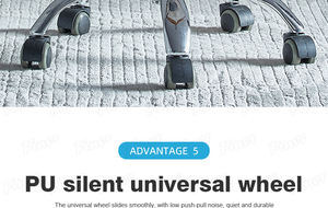 Mobile <strong>Dental</strong> Recessed <strong>Unit</strong> Assistant <strong>Chair</strong> for <strong>Dental</strong> Office - Product Image 6