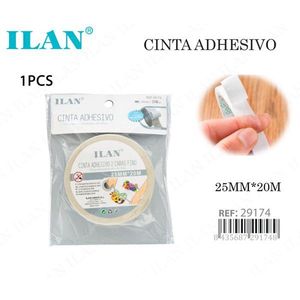 Il nastro biadesivo da 25 mm x 20 m per uso artigianale e domestico - Product Image 1