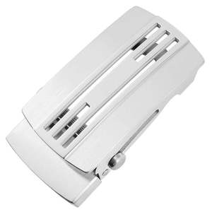 Hebilla de Cinturón de Acero Inoxidable Ajustable con Logotipo Personalizado de Fábrica Ly36-61549, Hebilla de Cinturón Desmontable Duradera para Hombre - Product Image 3