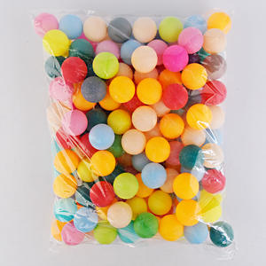 Plástico mate colorido 100 pcs/Bag pelotas <span class=keywords><strong>de</strong></span> tenis <span class=keywords><strong>de</strong></span> mesa <span class=keywords><strong>precio</strong></span> barato PP pelotas <span class=keywords><strong>de</strong></span> <span class=keywords><strong>ping</strong></span> <span class=keywords><strong>pong</strong></span> con logotipo personalizado - Product Image 2
