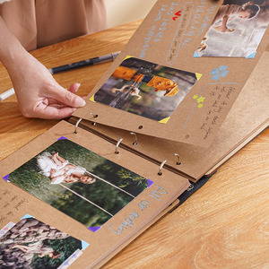 Sáng tạo kỷ niệm DIY gỗ scrapbooking 10 inch ba chiều của chúng tôi phiêu lưu cuốn sách phim hoạt hình Quà Tặng sổ lưu niệm Album ảnh - Product Image 4
