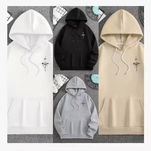 Felpa con Cappuccio Oversize alla Moda con Stampa per Uomo, Nuovo Stile Casual e Comodo - Product Image 1