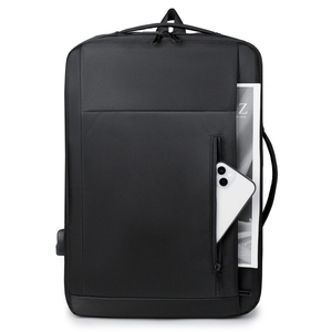 15 Inch Không Thấm Nước Oxford Máy Tính Xách Tay Ba Lô Công Suất Lớn Dây Kéo Đóng Cửa Giản Dị Túi Du Lịch Cổng USB Nylon Người Đàn Ông Của Phụ Nữ Trường - Product Image 5