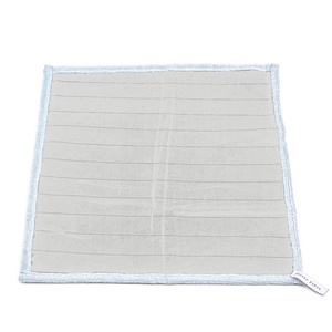 Serviettes de Visage en Coton Écologiques à Séchage Rapide Earthing, 95% Coton Doux, Motif Uni Tricoté, 35x35cm, Multi-usages pour la Maison - Product Image 2