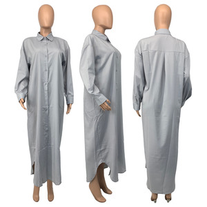 เดรสยาวคาร์ดิแกนมีกระดุม - Product Image 4
