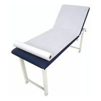 Papier de table OEM Papier de table d'examen lisse et de haute qualité utilisé dans les tables médicales, de massage et de chiropratique pour protéger les patients