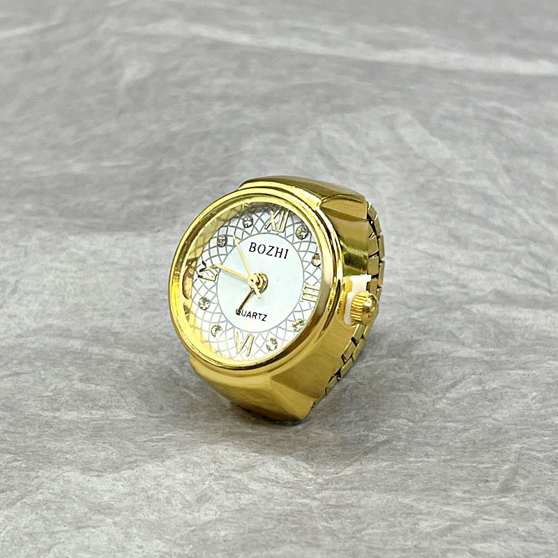 Gold with diamonds