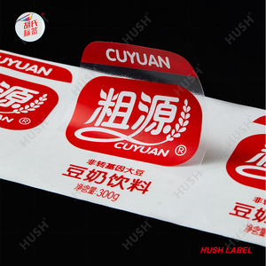 Tùy chỉnh in ấn thân thiện với môi compostable chai nhãn cho nước trái cây cà phê năng lượng đồ uống Soda chai bao bì nhãn - Product Image 6