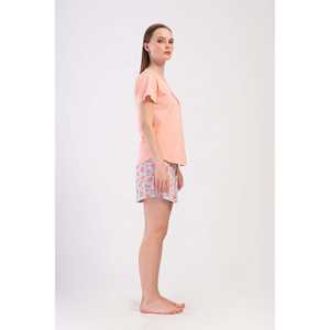 Ensemble élégant pour femme avec veste courte à col rond et manches courtes, idéal pour tous les jours - Product Image 3