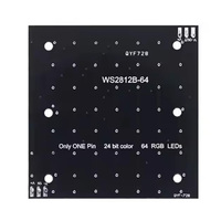 Matrice LED RGB 8x8 WS2812B, 1 à 10 pièces, programmable 64 bits, 5V, pour ESP32 Raspberry Pi