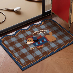 Alfombra de Baño de Estilo Retro de Tierra de Diatomeas Suave, Absorbente de Agua, de Secado Rápido, Antideslizante y Resistente a la Suciedad - Product Image 5