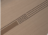 Surface finie de porte intérieure en bois de protection d'angle anti-collision de style moderne largement utilisée dans les chambres à coucher et les écoles