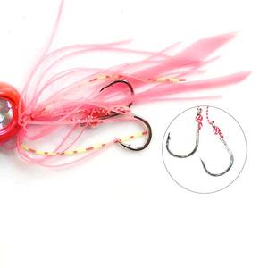 60g - 200g inchiku <span class=keywords><strong>calamar</strong></span> pulpo atraer Fondo barco hundimiento lento de la cabeza de la plantilla falda gancho de pesca en agua salada marlin cebo - Product Image 3