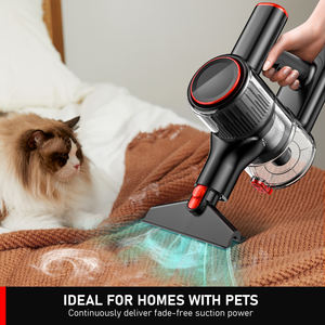 轻型无绳真空吸尘器8合1棒汽车真空吸尘器，适用于家庭和酒店硬木和地毯宠物清洁当地美国库存 - Product Image 5