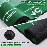 Maßgefertigter Indoor-Outdoor Golf-Putting-Teppich