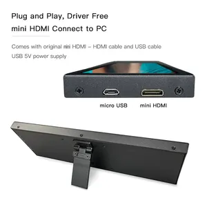 Mini <span class=keywords><strong>Monitor</strong></span> per Laptop Ultra-Largo 1920x480 IPS da 8,8 Pollici, Schermo Secondario Touchscreen Allungabile per PC, <span class=keywords><strong>Bianco</strong></span>, 0ms - Product Image 4