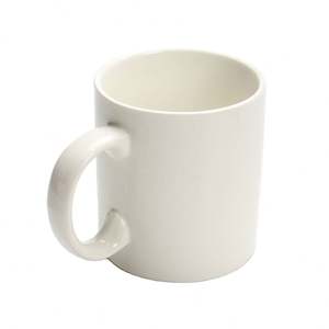Taza de Cerámica Blanca Simple con Logotipo Impreso para Café, Té, Agua, Latte, Venta al Por Mayor de Fábrica - Product Image 6
