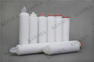 TS Lọc Cung Cấp Tuyệt Đối Lọc Nước <span class=keywords><strong>0.45um</strong></span> 5/10/20/30/40 Inch Ưa Nước <span class=keywords><strong>Pvdf</strong></span> Màng xếp Li Lọc <span class=keywords><strong>Cartridge</strong></span> - Product Image 3