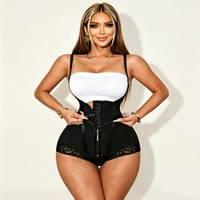 Faja Moldeadora Bodysuit al por Mayor con Control de Abdomen y Levantamiento de Glúteos, con Cierre de Cremallera y Ganchos, Fabricante con Logotipo Personalizado, Venta al por Mayor Directa de Fábrica