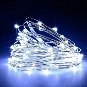 10M fil de cuivre télécommande LED guirlandes lumineuses éclairage de vacances fée <span class=keywords><strong>guirlande</strong></span> pour arbre de noël décoration de fête de mariage - Product Image 1