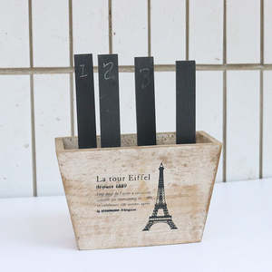 Arrow Shape Natural <strong>Slate</strong> <strong>Stone</strong> with Soap Pen Set of 6 Pcs <strong>Slate</strong> Garden Markers - Product Image 4