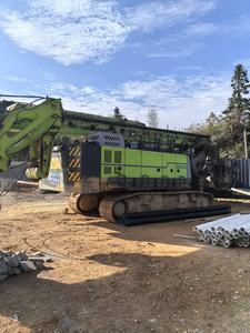 Foreuse rotative Zoomlion ZR240G d'occasion, machines de forage à pieux hautement efficaces d'occasion pour la construction portuaire, contact +86 - Product Image 2