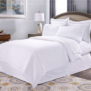 Hotel Luxury Cotton Bedding <strong>Set</strong> Duvet Cover Bed Sheet Pillowcase King Queen - Product Image 6