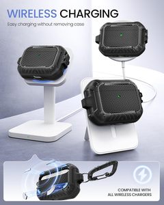 Funda MOBOSI para <span class=keywords><strong>AirPods</strong></span> <span class=keywords><strong>Pro</strong></span> 3, Compatible con la 3ª Generación [Kit de Limpieza con Llavero <span class=keywords><strong>MagSafe</strong></span>], Carcasa Rígida a Prueba de Golpes y Agua - Product Image 3