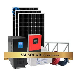 Whole Set Customized Off Grid Solar Power System 5kw 7kw 8kw Home Solar Power System 8000ワット