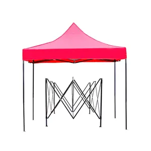 3x3m 맞춤형 로고 알루미늄 4 포스트 접이식 야외 전시회 무역 쇼 이벤트 텐트 홍보 텐트