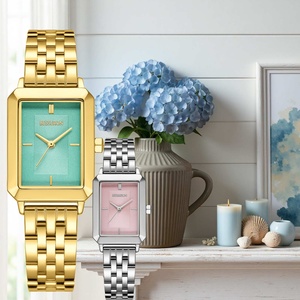 Relojes de Cuarzo para Dama, Elegantes, de Acero Inoxidable, con Correa Intercambiable de 23*27mm, Estilo 2025, Venta al Por Mayor - Product Image 2