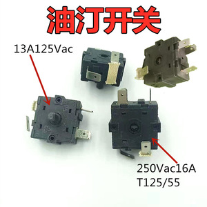 <b>Thermostat</b> 5 Pin Rotary <b>Control</b> Switch For Electric Oil Filled Heater 220-240V Household Use Easy Installation - Product Image 2