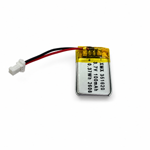 3.7V 100mAh 351620 锂聚合物电池 可充电锂聚合物软包电池，适用于智能电子设备和便携设备 - Product Image 2