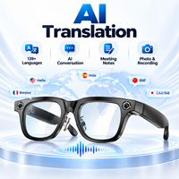 Lunettes Intelligentes IA Tendance avec Caméra 20MP, Enregistrement Vidéo 4K, Réduction de Bruit ENC, Appel Bluetooth et Assistant de Traduction IA en Temps Réel W660