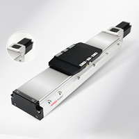 QRXQ RXT120 Guía Lineal Totalmente Cerrada con Cubierta Antipolvo, Mesa Deslizante de Aluminio de 120 mm de Ancho, Carga Máxima 110 kg, Guía Lineal CNC