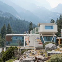 Nouvelle Maison Modulaire Portable 2026 : Mini Hôtel Capsule de Luxe Écologique à Installation Rapide pour Villas